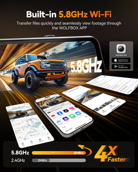 WOLFBOX G900 Tripro voice control supports hands-free operations.