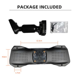 WOLFBOX G930 bracket dash cam attachment with firm, wobble-free fit
