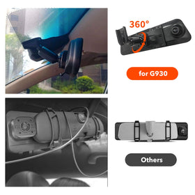 WOLFBOX G930 bracket side installation shows quick, tool-free securing