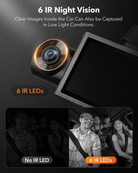 WOLFBOX i07 3-inch LCD display for easy playback
