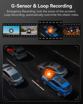 WOLFBOX i07 parking modes for Collision and Time‑Lapse recording