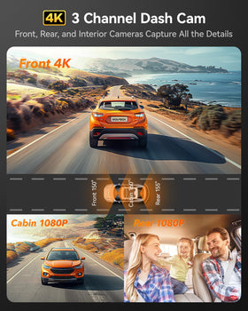 WOLFBOX cabin camera close-up highlighting IR night visibility benefits