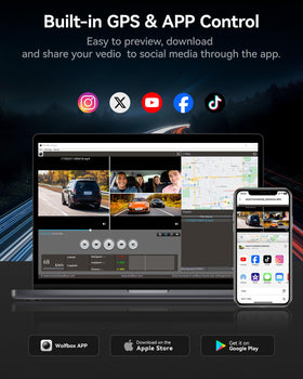 WOLFBOX phone transfer via 5.8GHz Wi‑Fi for fast video downloads