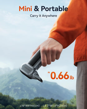WOLFBOX MF100 compact lightweight design for easy portability