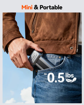 WOLFBOX MF60/MF70 lightweight handheld design for easy use.