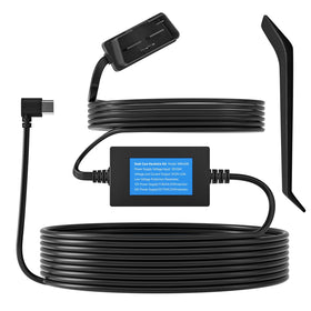 WOLFBOX OBD hardwire kit front package view showing ease of setup for dash cams