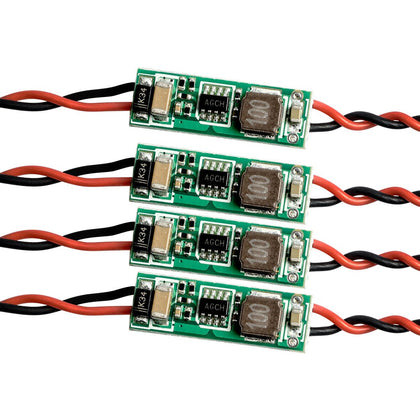 Wolfwhoop PW-D front view showing compact regulator and clear labeling for easy identification