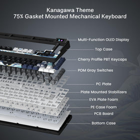Womier SK80 hot-swappable PCB enables easy switch customization