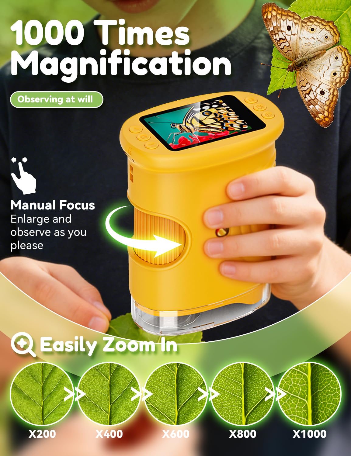 Wonder Quest in hand to show scale and ergonomic grip for comfortable use
