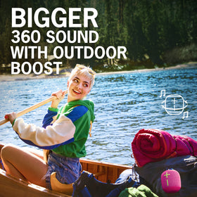 Wonderboom 3 IP67 waterproof and dustproof feature for poolside use
