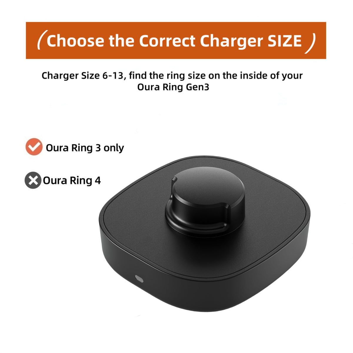 WONJOY USB-C cable included for flexible, convenient setup.