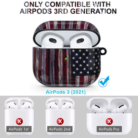 Wonjury AirPods 3 case back print adds durable, everyday protection.