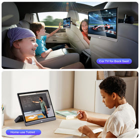Wonnie dual stereo speakers deliver rich in-car audio.