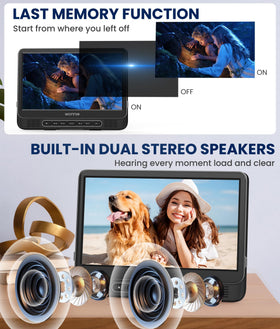 WONNIE built-in dual speakers deliver rich in-car audio.