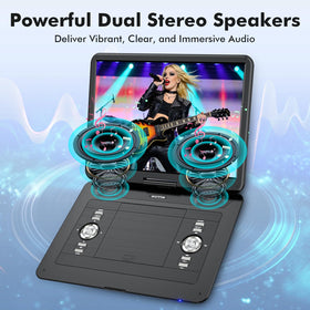 WONNIE dual stereo speakers deliver rich sound for family travel