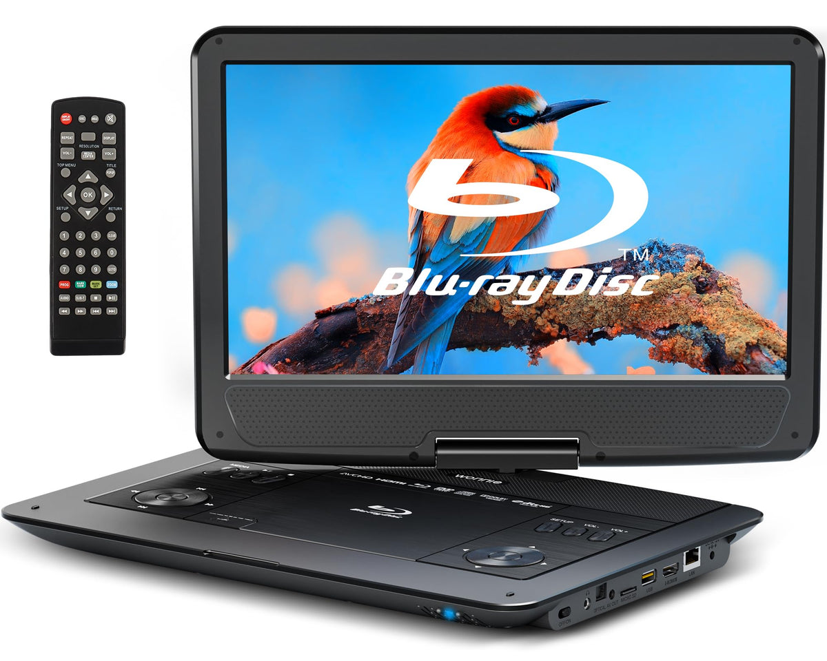 WONNIE 16-9 portable Blu-ray screen for immersive viewing on the go.