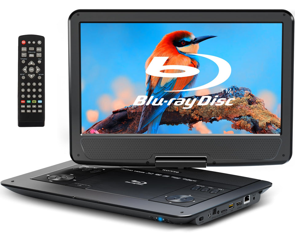 WONNIE 16-9 portable Blu-ray screen for immersive viewing on the go.