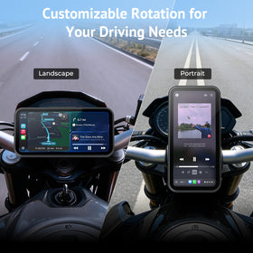 Wonsidary auto-brightness portrait/landscape switch improves visibility day and night.