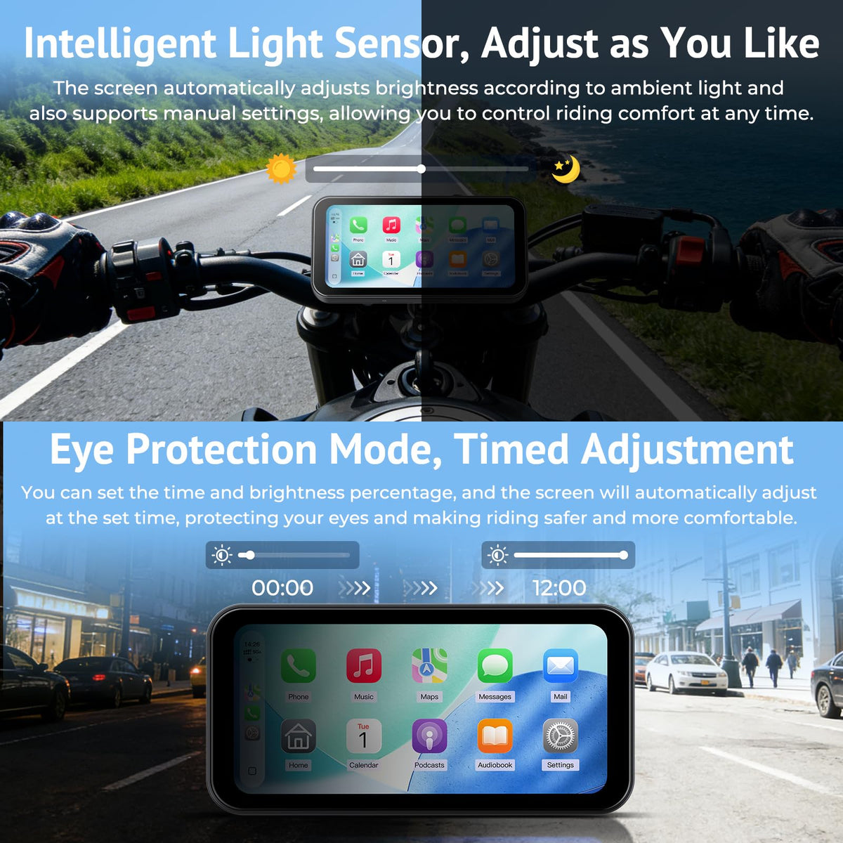 Wonsidary Bluetooth audio with helmet connectivity for calls and music.