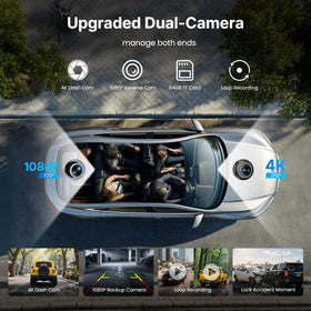 WonVon anti-glare display helps visibility in bright sun while driving.