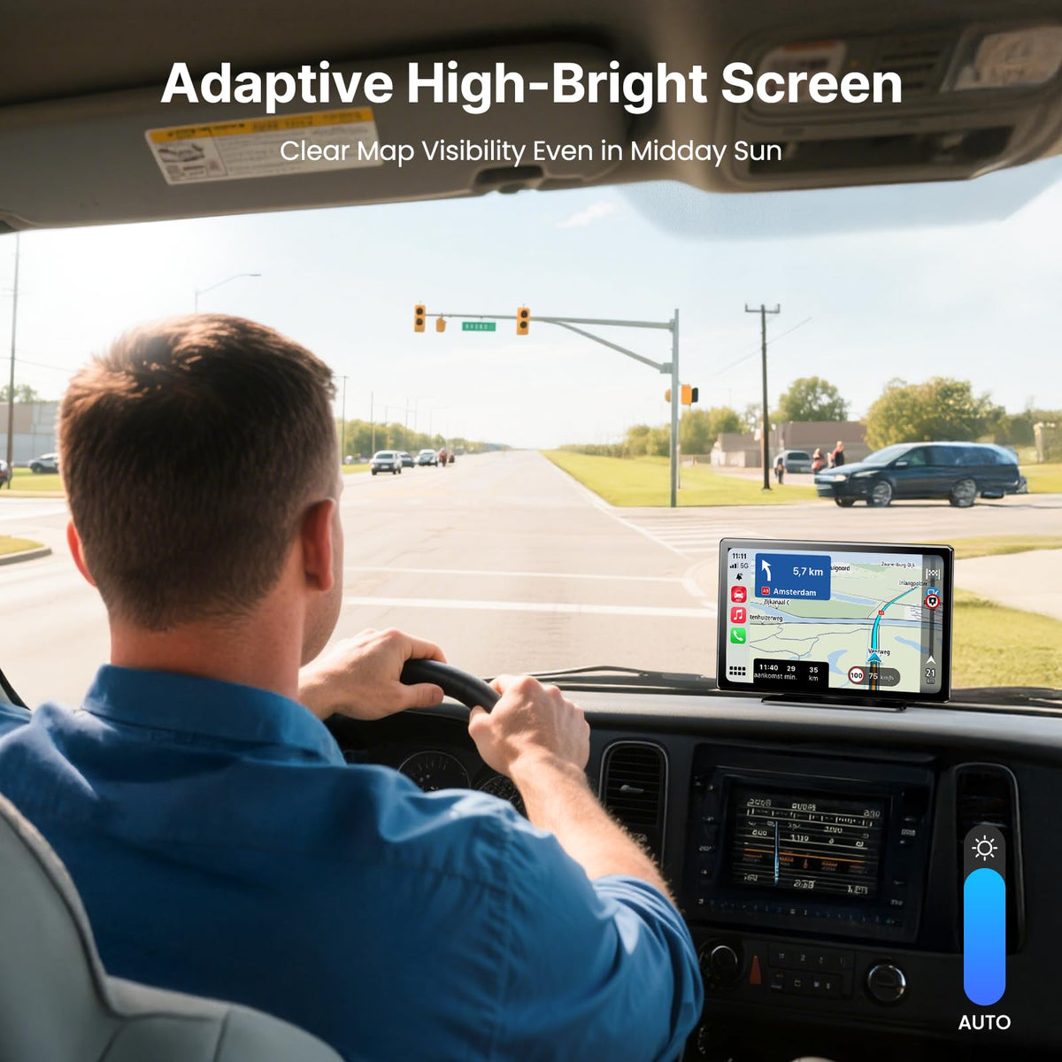 WonVon voice control mic enables hands-free calling and assistant use.