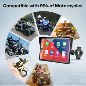 WonVon compact, durable system fits most motorcycles for easy integration.