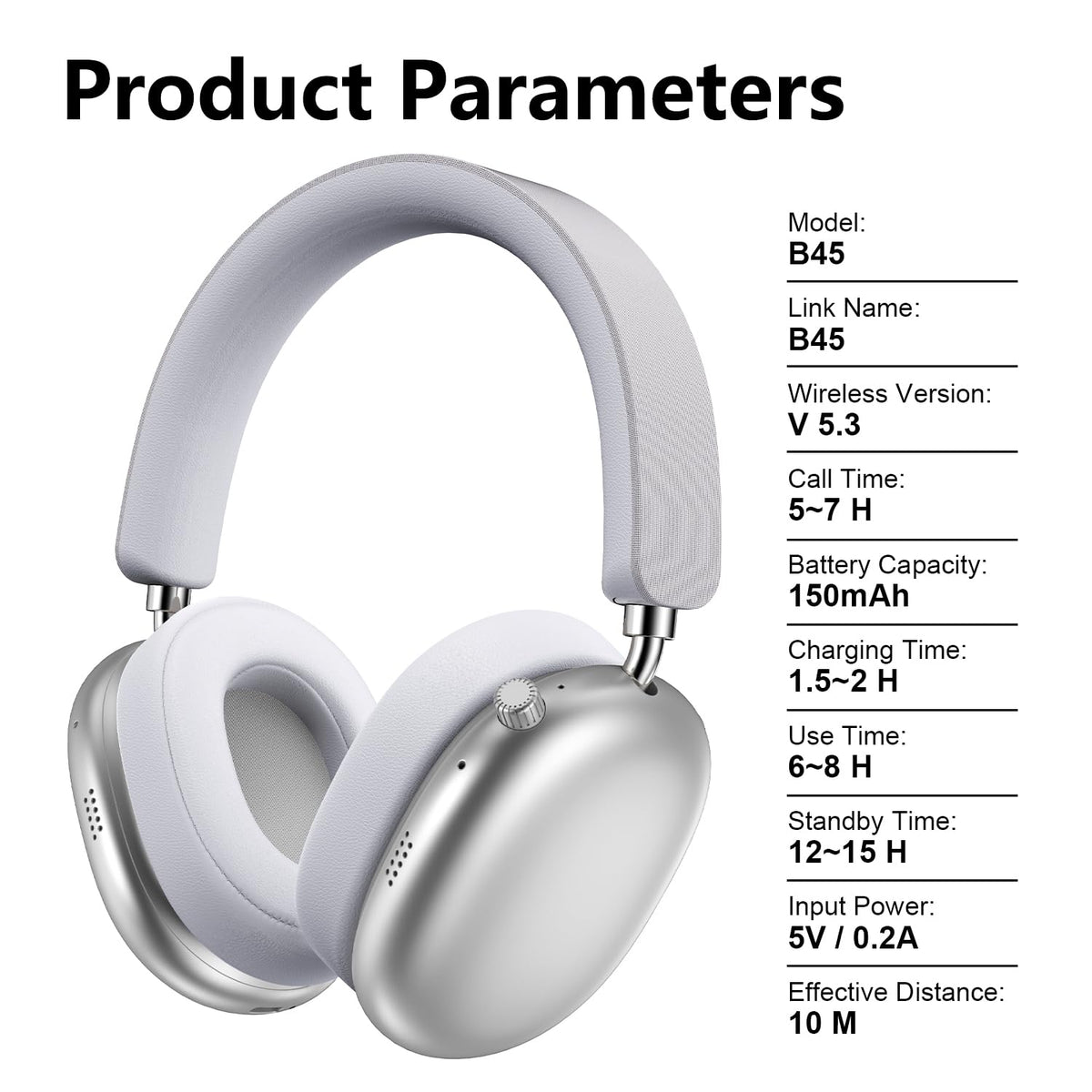 WooAwesome headphones worn by commuter showing clear-call convenience