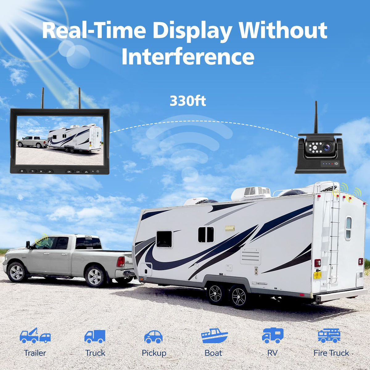 WOOCARTY DVR loop recording preserves recent footage automatically for quick review.