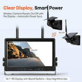 WOOCARTY solar 9600mAh battery powers the system for long journeys.