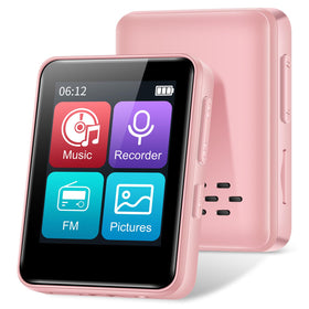 Woolynew D2 MP3 player with 1.8-inch screen for easy navigation and playback