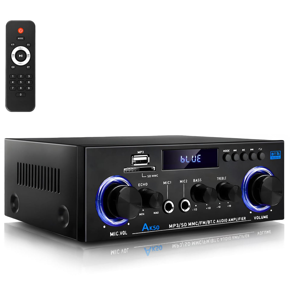 WOOPKER AK50 front panel showing controls and display for easy operation
