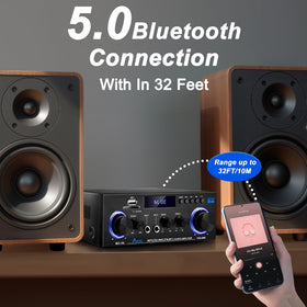 WOOPKER AK50 in a living room delivering home theater convenience