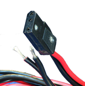 WORKMAN CB3AXX front plug showing 3-pin connection for easy setup and secure fit