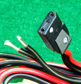 WORKMAN CB3AXX inline fuses detail with replaceable holders for added circuit safety