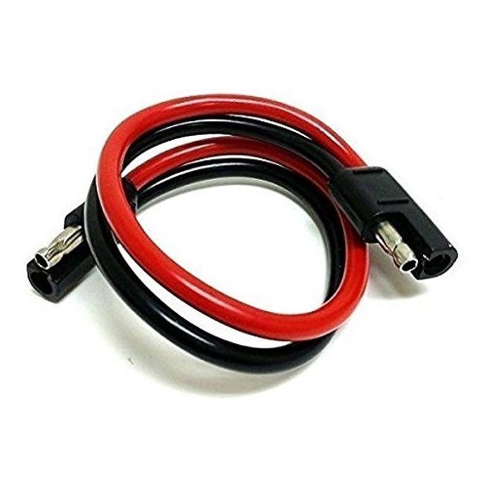 Workman TP-8 front connector showing polarized plug for secure quick disconnect