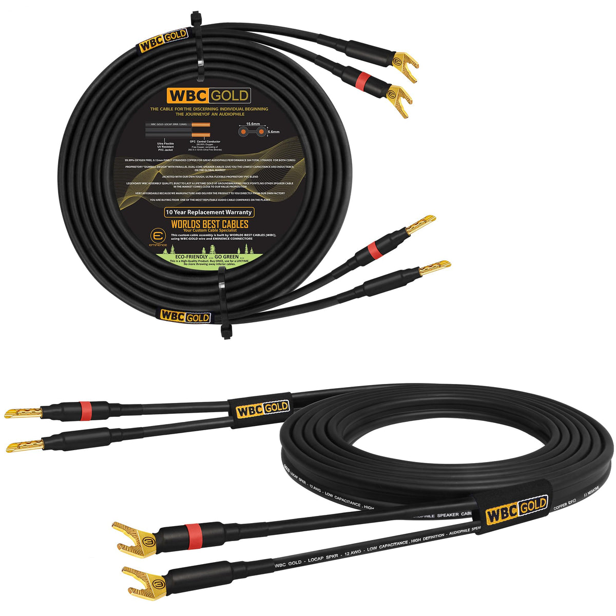 WORLDS BEST CABLES front packaging showing product and benefit clarity