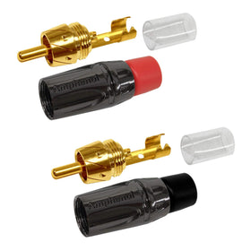 WORLDS BEST CABLES packaged stereo pair ready to install in audio systems