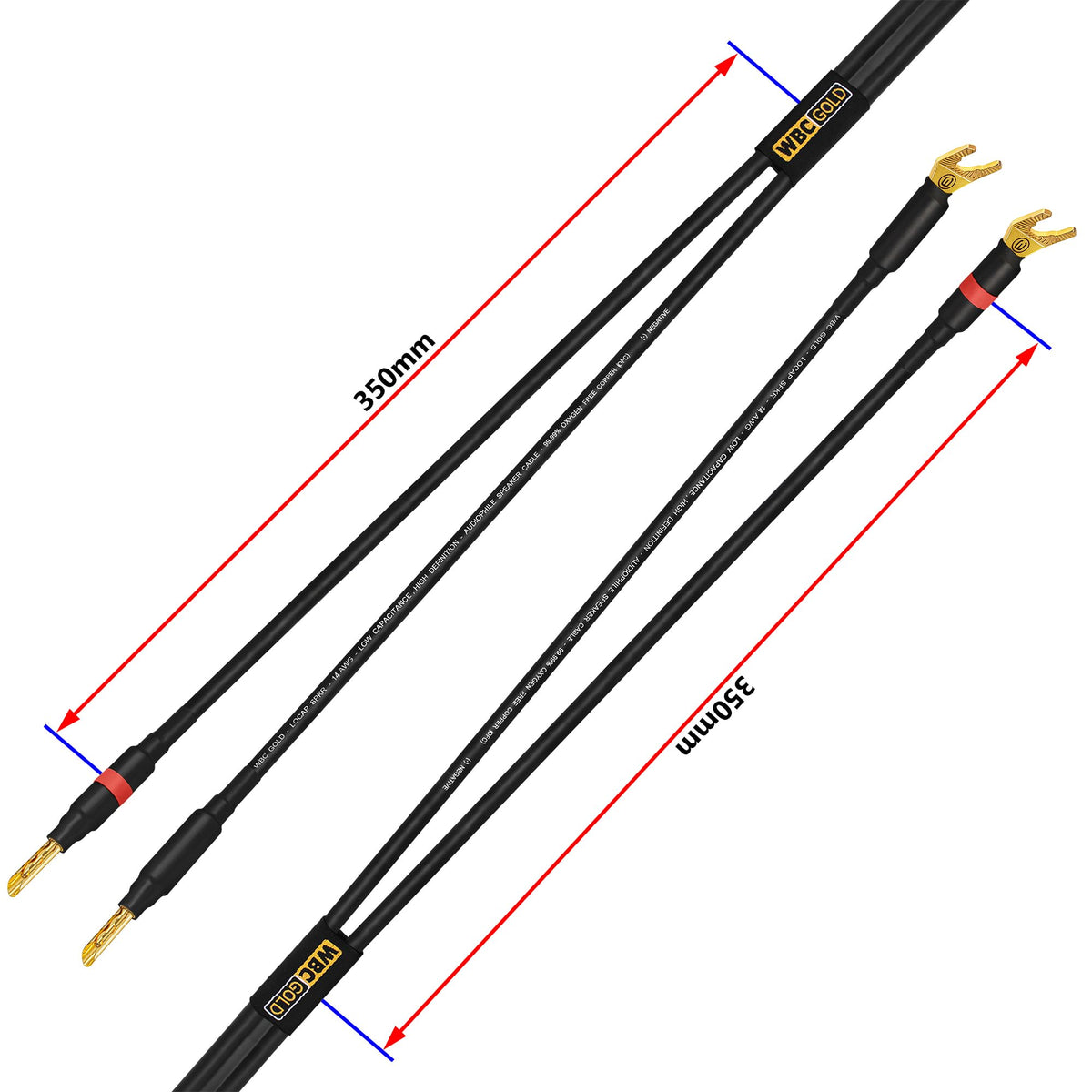 WORLDS BEST CABLES flexible PVC jacket bending, demonstrating easy routing benefit
