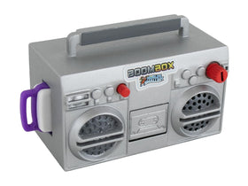 World's Smallest front view showing retro design and speaker — compact display benefit