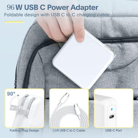 WOSUK packaged adapter and cable ready to carry for travel convenience