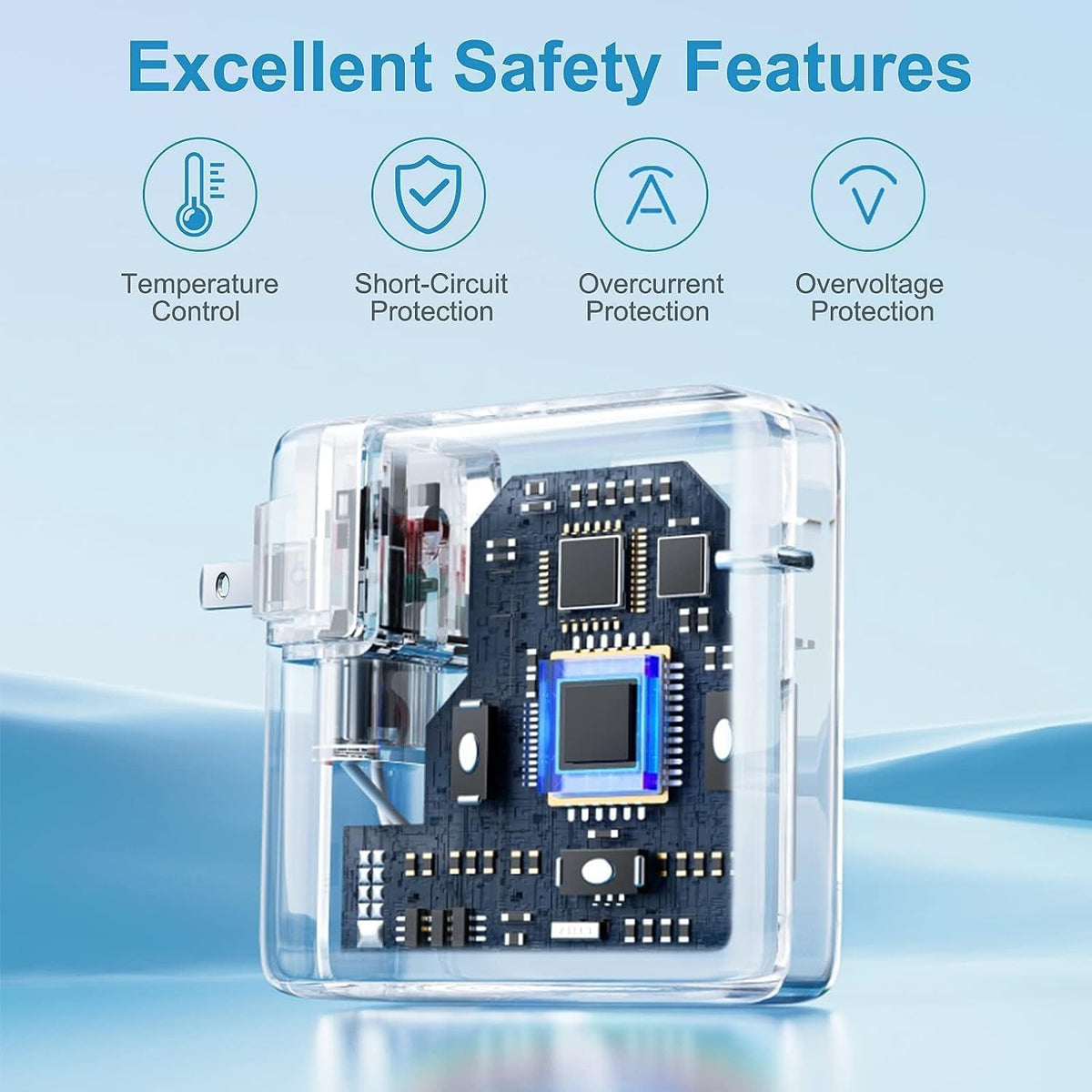 WOSUK side label with voltage specs and safety certifications for reliability