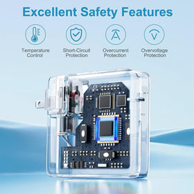 WOSUK side label with voltage specs and safety certifications for reliability