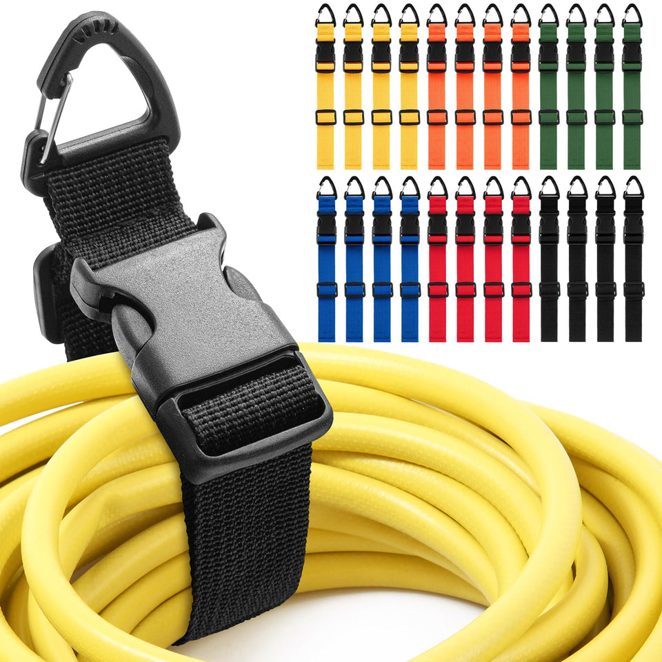 Wowangce multicolor 24-pack front packaging showing straps and quantity benefits