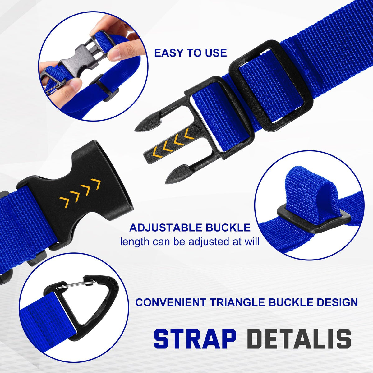 Wowangce triangle clip design provides tight grip for tidy storage.