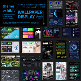 WOWNOVA 5in theme editor UI demo showing drag-and-drop customization