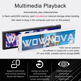 WOWNOVA single cable setup highlights easy, clutter-free connection