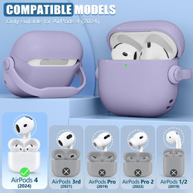Wowwat AirPods 4 case safety lock demonstrates secure top-to-bottom connection