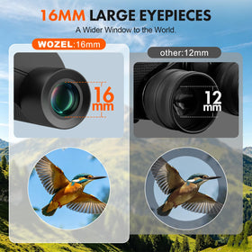 WOZEL rubber armor grip detail providing secure handling and shock resistance