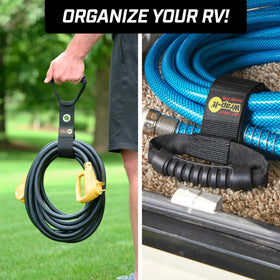Two-pack Wrap-It strap for versatile storage at home, boat, or garage
