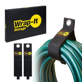 Wrap-It Heavy-Duty Strap 22in in a two-pack secures cords neatly.